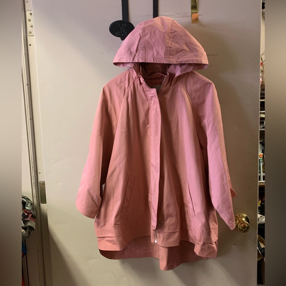 Isaac Mizrahi Pink Hooded Jacket